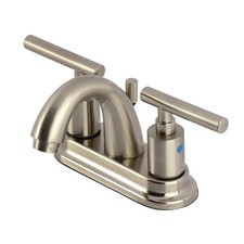 Kingston Brass FB561.CML Manhattan 1.2 GPM Centerset Bathroom - Nickel