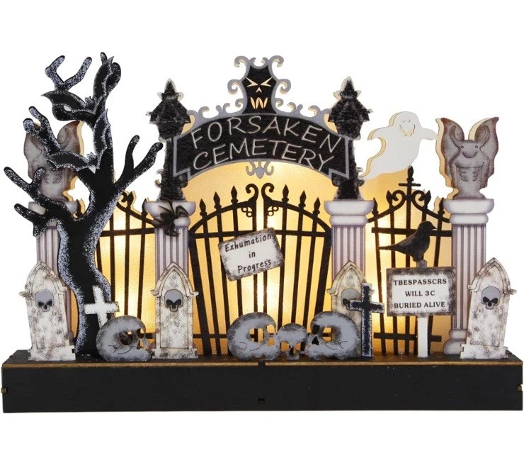 Indoor Halloween Decorations Spooky Lights Haunted House Outdoor Party Decor