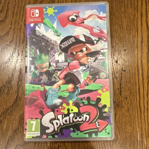 Splatoon 2 Nintendo Switch PAL Multiplayer Online Salmon Run Hero Mode Amiibo