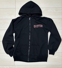 Led Zeppelin Black Full Zip Hoodie