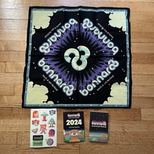 bonnaroo bandana 2024 With Guide Journal And Stickers  Pretty Lights Post Malone