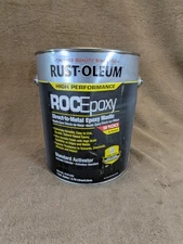RUST-OLEUM 9100 Standard Epoxy Coating Activator DTM Epoxy Mastic 1 Gal 9101402