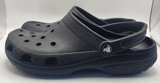 Crocs Black Classic Clogs Comfort Mens 8/womens 10