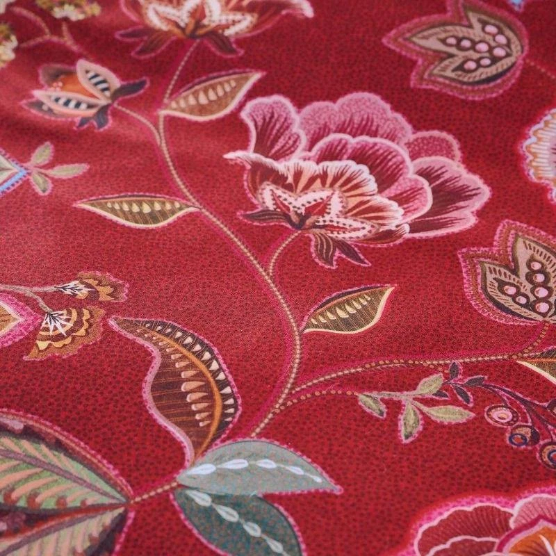 Lenzuola-copriletto completo Matrimoniale PIP STUDIO Matata rosso - Immagine 3 di 4