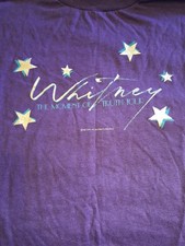 Vintage Whitney Houston t shirt. Moment Of Truth Tour.  1988. Never Worn. Large