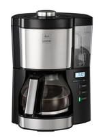 Melitta Filterkaffeemaschine Look Timer 1025-08 Warmhaltefunktion Schwarz