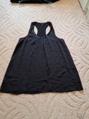 Express Design Studio Damen Top, Schwarz, Gr.S