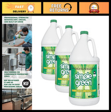 Foaming Coil Cleaner - 128 Fl Oz Gallon Pack of 3 for HVAC AC Units