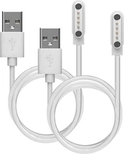 Magnetic Smart Watch Charging Cable Compatible with Apple, Samsung, and Fitness