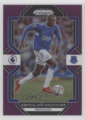 2022-23 Panini Prizm Premier League Purple 19/49 Abdoulaye Doucoure #230 11mg