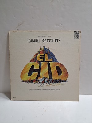 Samuel Bronston's - EL CID - Vintage Vinyl Record -