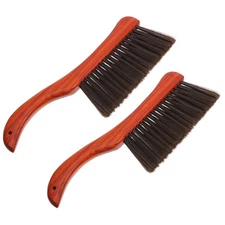  2 Pcs Boiler Cleaning Brush Fireplace Car Interior Dusting Bench