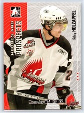 2005-06 In The Game Heroes and Prospects Riley Holzapfel Rookie RC #420