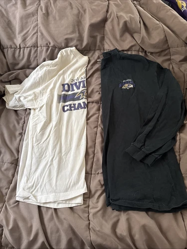 Baltimore Ravens Vintage T Collection Short Sleeve & Long Sleeve Size X-Large