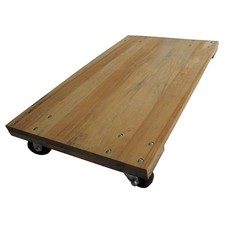 GRAINGER APPROVED 48J065 General Purpose Dolly,30x18,Hardwood 48J065