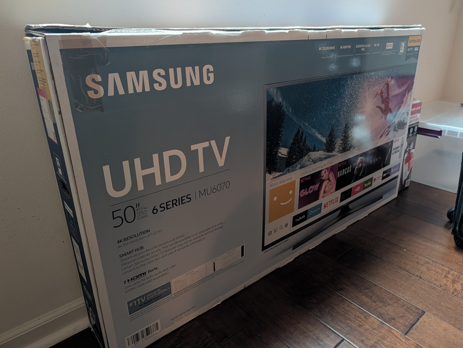 Samsung MU6070 4K UHD Smart LED TV 50" [Pickup only]