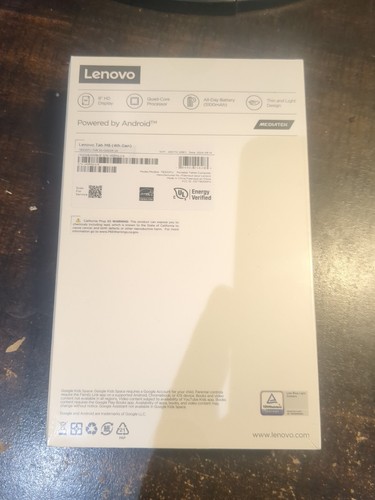 Lenovo 8" Tab M8 Gen 4 Tablet (Wi-Fi Only, Arctic Gray) - Picture 2 of 2