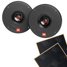 JBL CLUB 622 6.5" Club Series Coaxial Car Speakers with Sound Damping