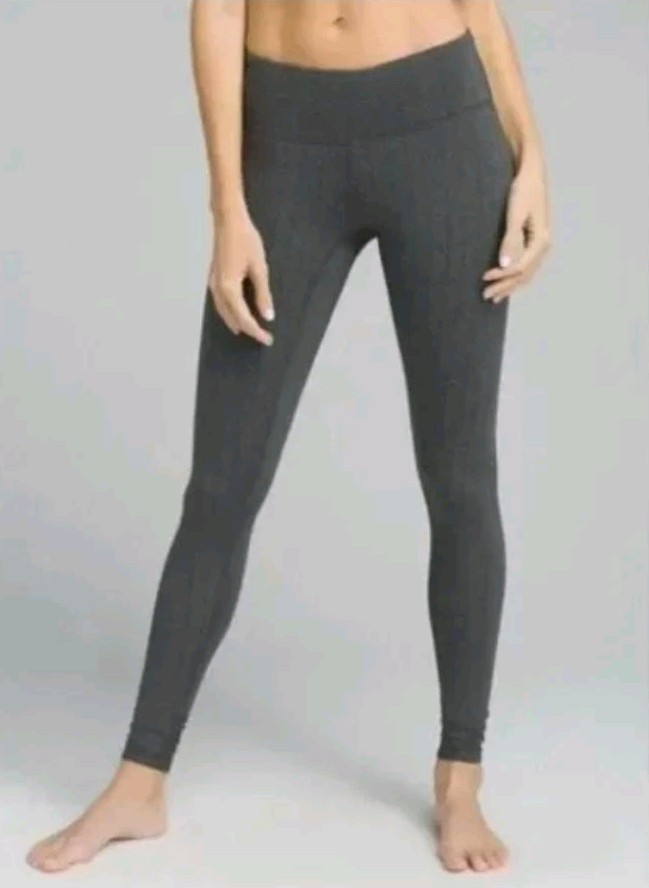 Prana Women's Size Medium Gray Full Length Leggings EUC.   RW2