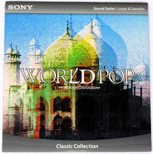 Sony Sound Series World Pop Loops For Acid Sample/Sound Library/Sampling CD