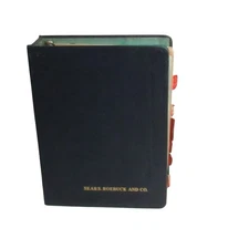 Sears, Roebuck and Co. Fall Winter Catalog 1941-42 Black Leather Bound