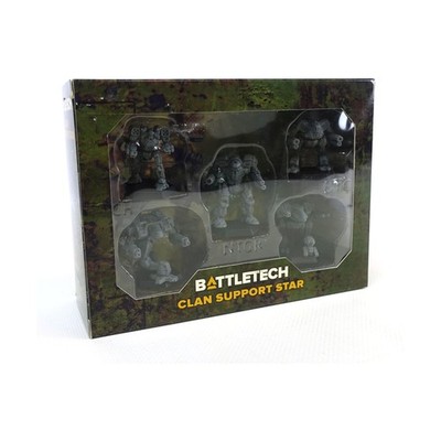 Catalyst Battletech Forcepack - Clan Support Star New