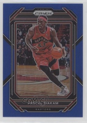 2022-23 Panini Prizm Blue Prizm 54/199 Pascal Siakam #29 0x3i