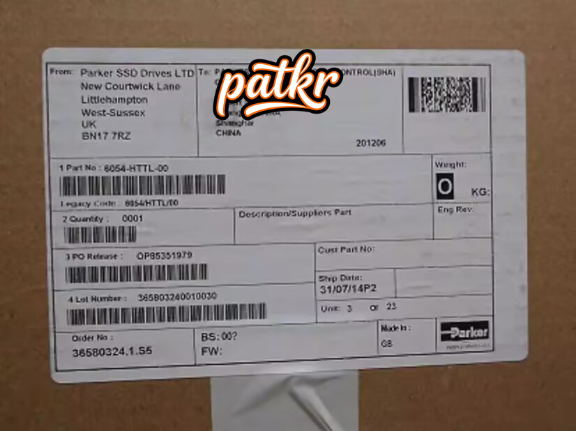 1PC Brand New Parker 6054-HTTL-00 Inverter Code Board DHL fast shipping