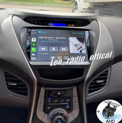 For Hyundai Elantra 2011 2012 2013 Apple Carplay Android 13.0 Car Radio GPS WIFI