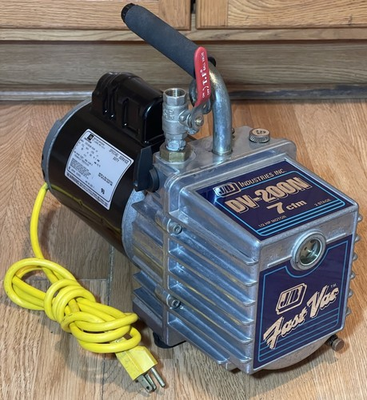 #ad JB INDUSTRIES DV 200N 7 CFM VACUUM PUMP 2 STAGE 1 2 HP $199.99