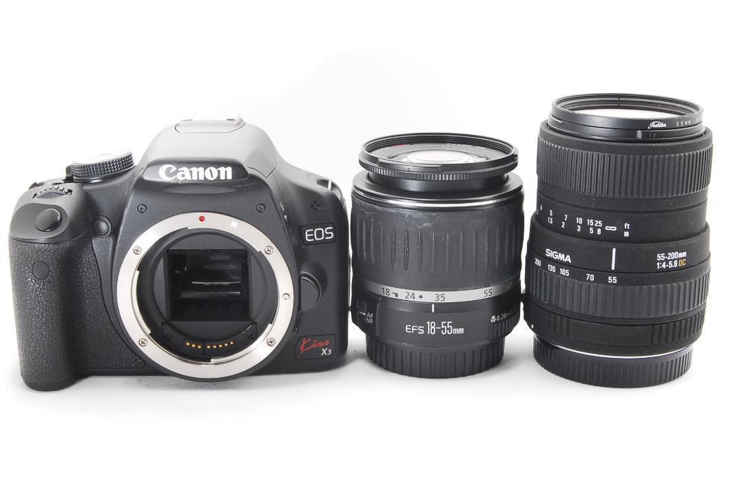 Canon EOS Kiss x3 SLR Camera Telephoto Lens 503834 | eBay