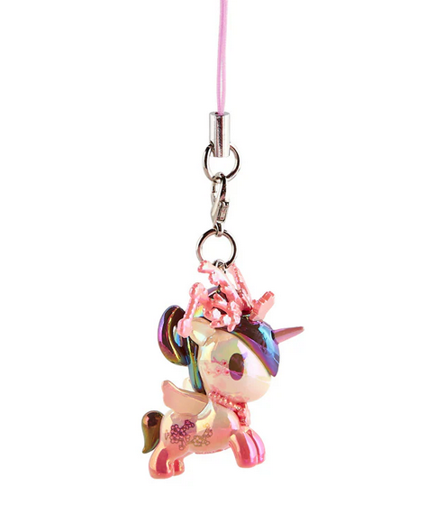 Tokidoki Unicorno Frenzies Shimmer Cherry Blossom Regal Keychain