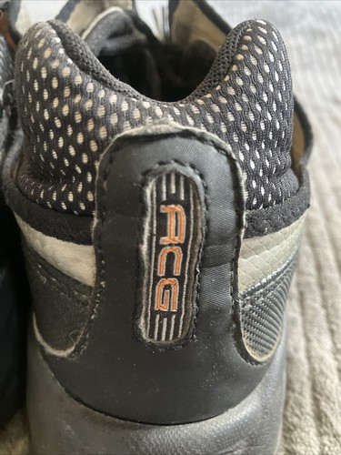 2001 Nike ACG Storm Shield Terra Contego Black Orange Metallic Size 12 Cooked - Picture 23 of 24