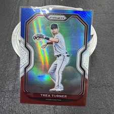 2021 Trea Turner #25 Red While And Blue