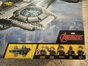 LEGO Marvel: The SHIELD Helicarrier (76042) 100% Complete w/Box Adult Owned
