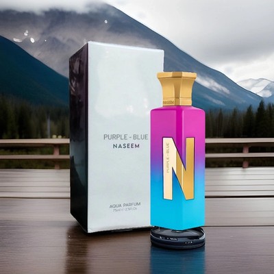 NASEEM Perfumes Purple Blue Aqua Perfume Sublte Tone EDP For Unisex 75 ml