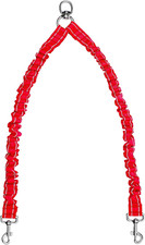 2 Dog Leash,Double Dog Leash Coupler Tangle Free Bungee, 360 Swivel No Tangle D