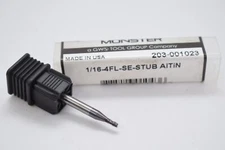 NEW MONSTER TOOL 203-001023 Carbide End Mill, 1/16In, 4FL