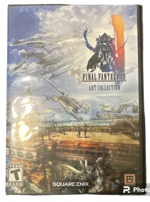 Final Fantasy XII 12 Art Collection Square bonus artbook promo. NO