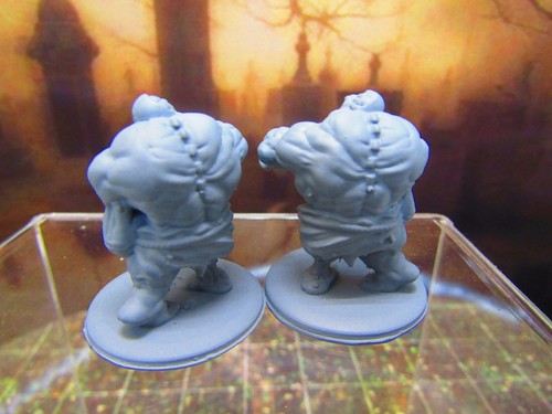 Par de Enanos Zombis No Muertos Monstruo Encuentro Miniatura - Imagen 4 de 5