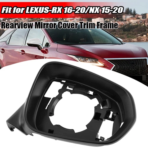 Right Side Primer Rearview Mirror Cover Frame For Lexus RX RX350 2016-20 NX300