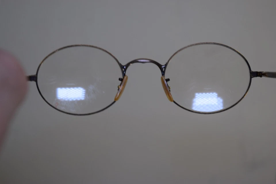 VTG Oliver Peoples EYEGLASSES OP-5 AG Antique Matte Bronze Japan FRAMES ONLY - Image 4 of 4