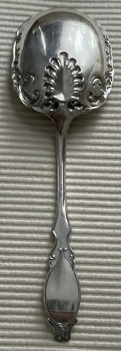 RARE Siverplate Vintage Pat 1901 Benedict Mfg DEWITT Ornate Berry Spoon 8 3/4" - Picture 12 of 12