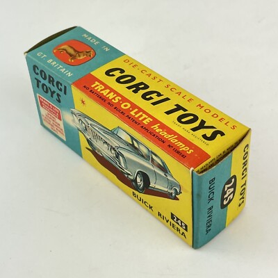 コーギーCORGI TOYSミニカーNO.245 BUICK RIVIERA Vintage Boxed Corgi