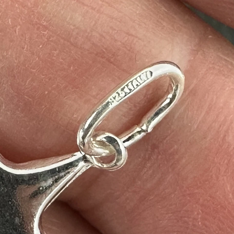 925纯银意大利星星小饰品带项链意大利制造 — 第 4/4 张图片