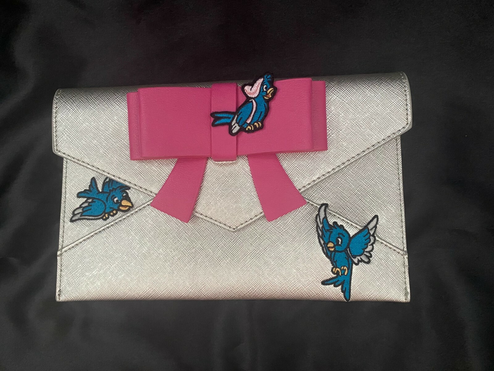 Disney Danielle Nicole Cinderella Bow Clutch Purs… - image 2