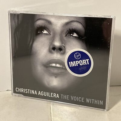 Christina Aguilera The Voice Within Cd Single Import 4 Tracks Brand New Sealed
