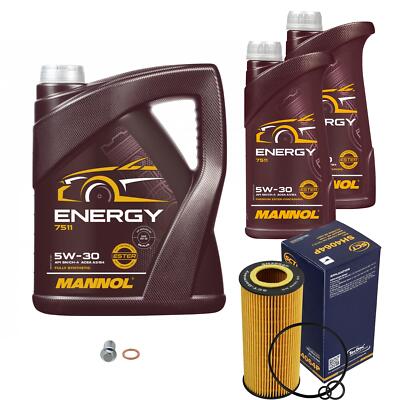SCT Germany Inspektionspaket MANNOL Energy 5W-30 7L für Mercedes E 320 T CDI