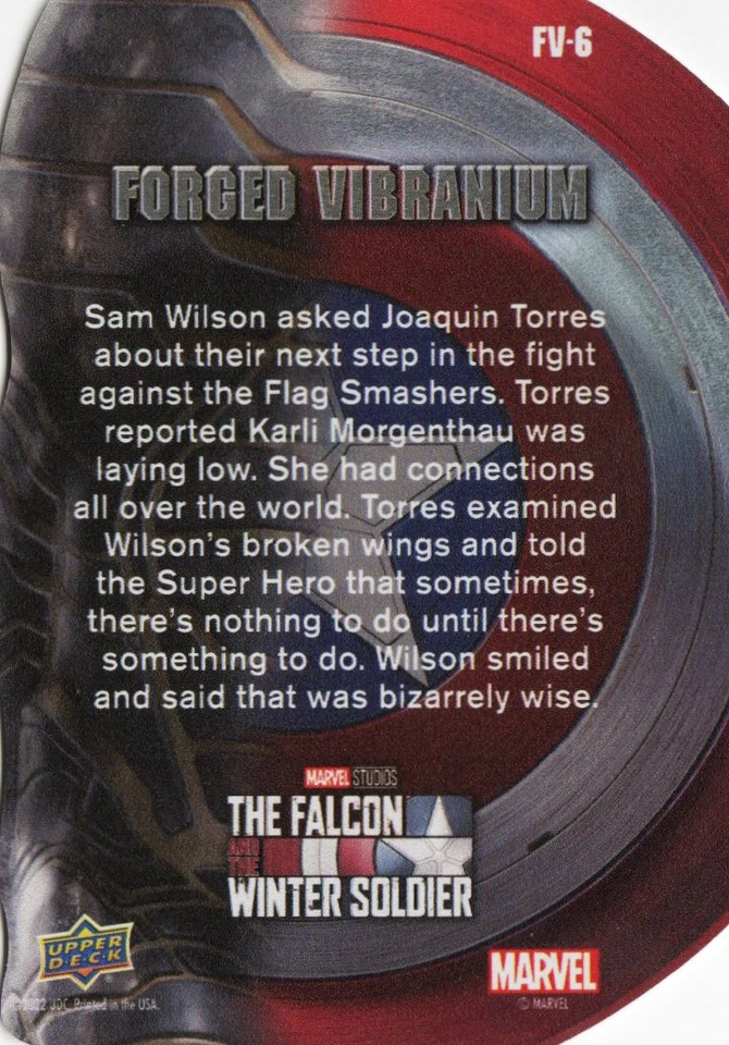 Falcon & the Winter Soldier Forged Vibranium Metal FV-6 Danny Ramirez as Joaquin - Image 2 of 2