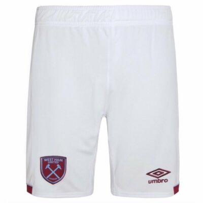 West Ham Home Shorts Children's 100% Official WHU UMBRO All Sizes Football